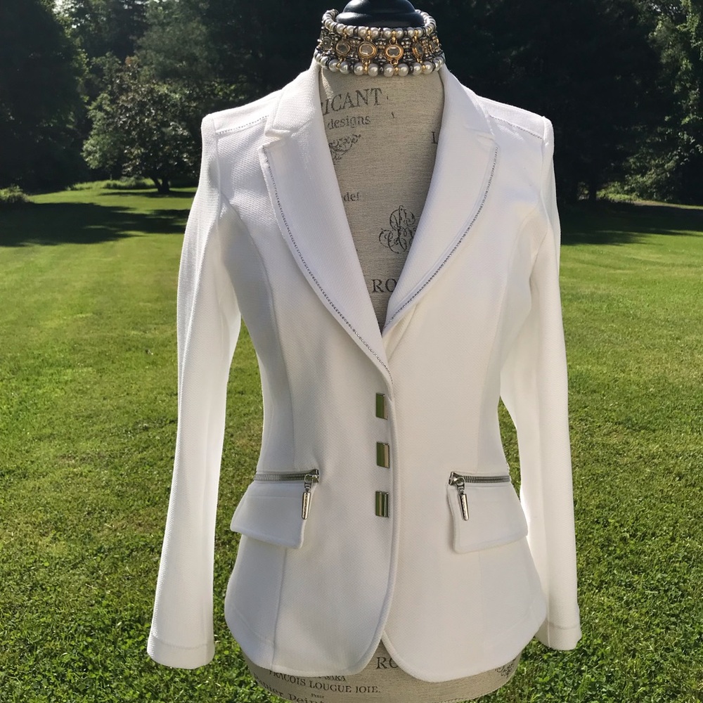 Sizzling Hot White AirField Jacket Size 38